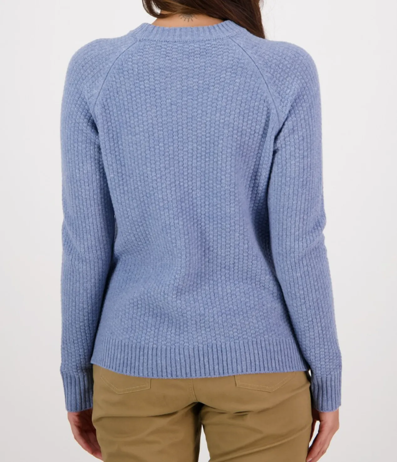 Swanndri Hayes Park Waffle Knit Crew