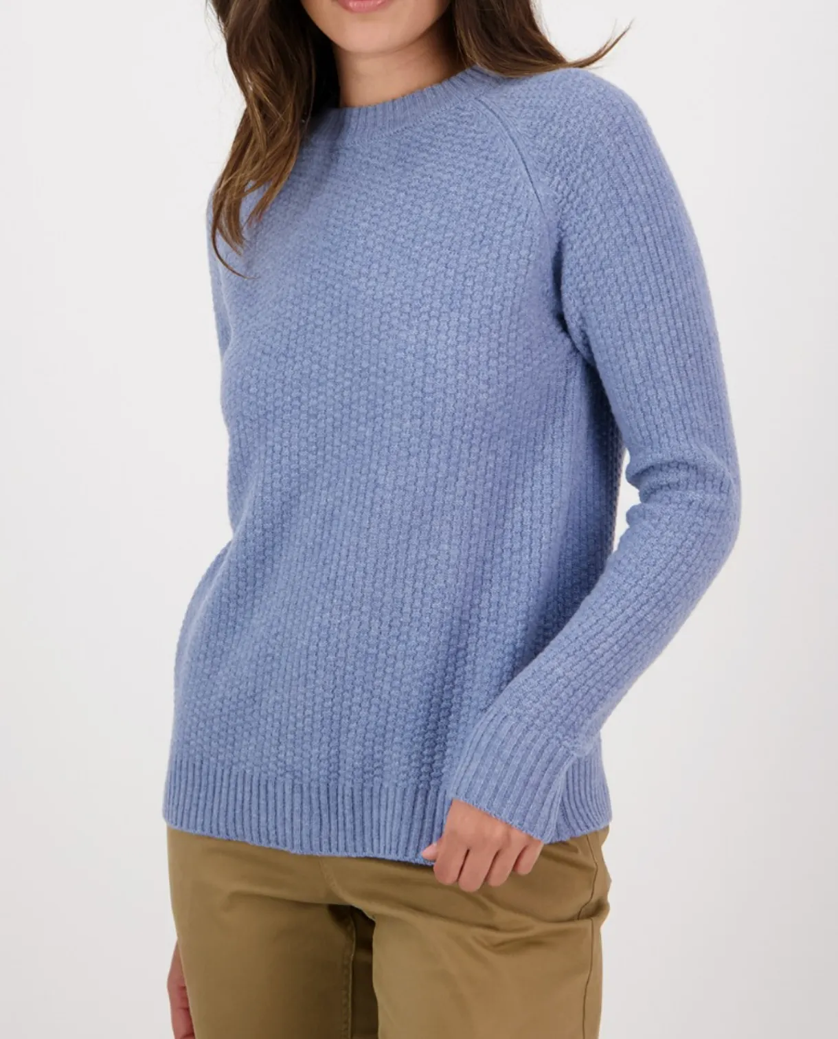 Swanndri Hayes Park Waffle Knit Crew