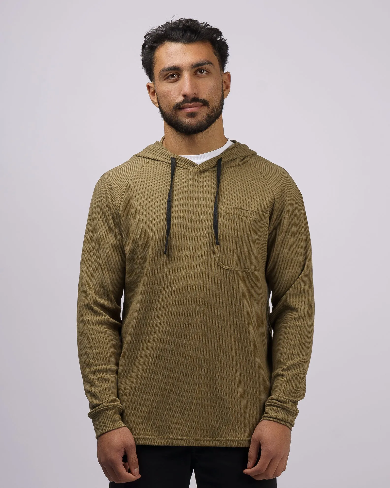 Tahoe Hooded Waffle Knit