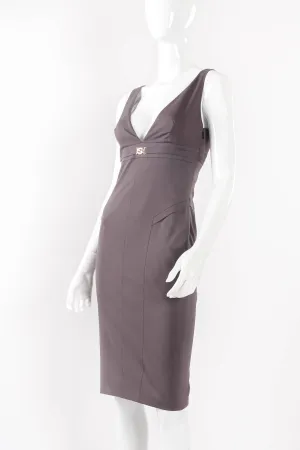 Tailored Midi Sheath Dress