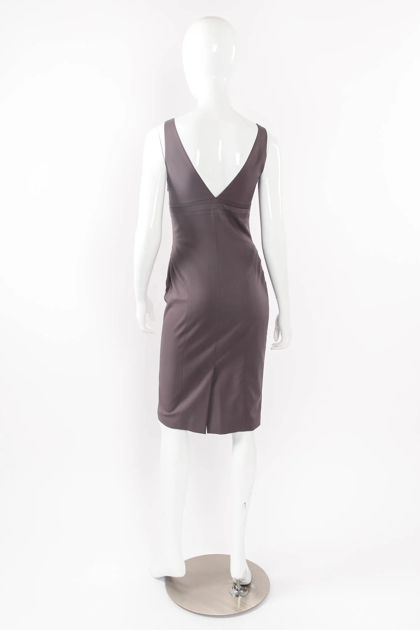 Tailored Midi Sheath Dress