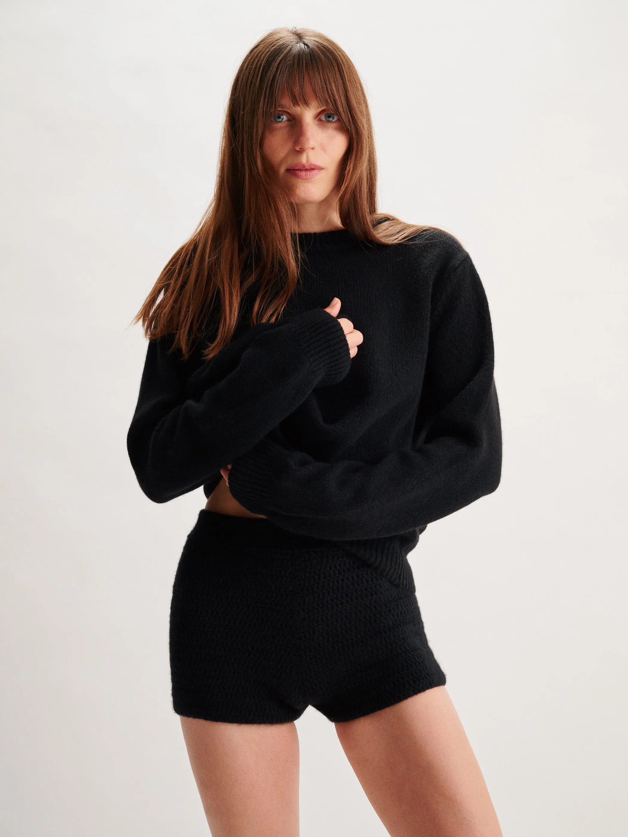 The Clio Shorts in Cashmere
