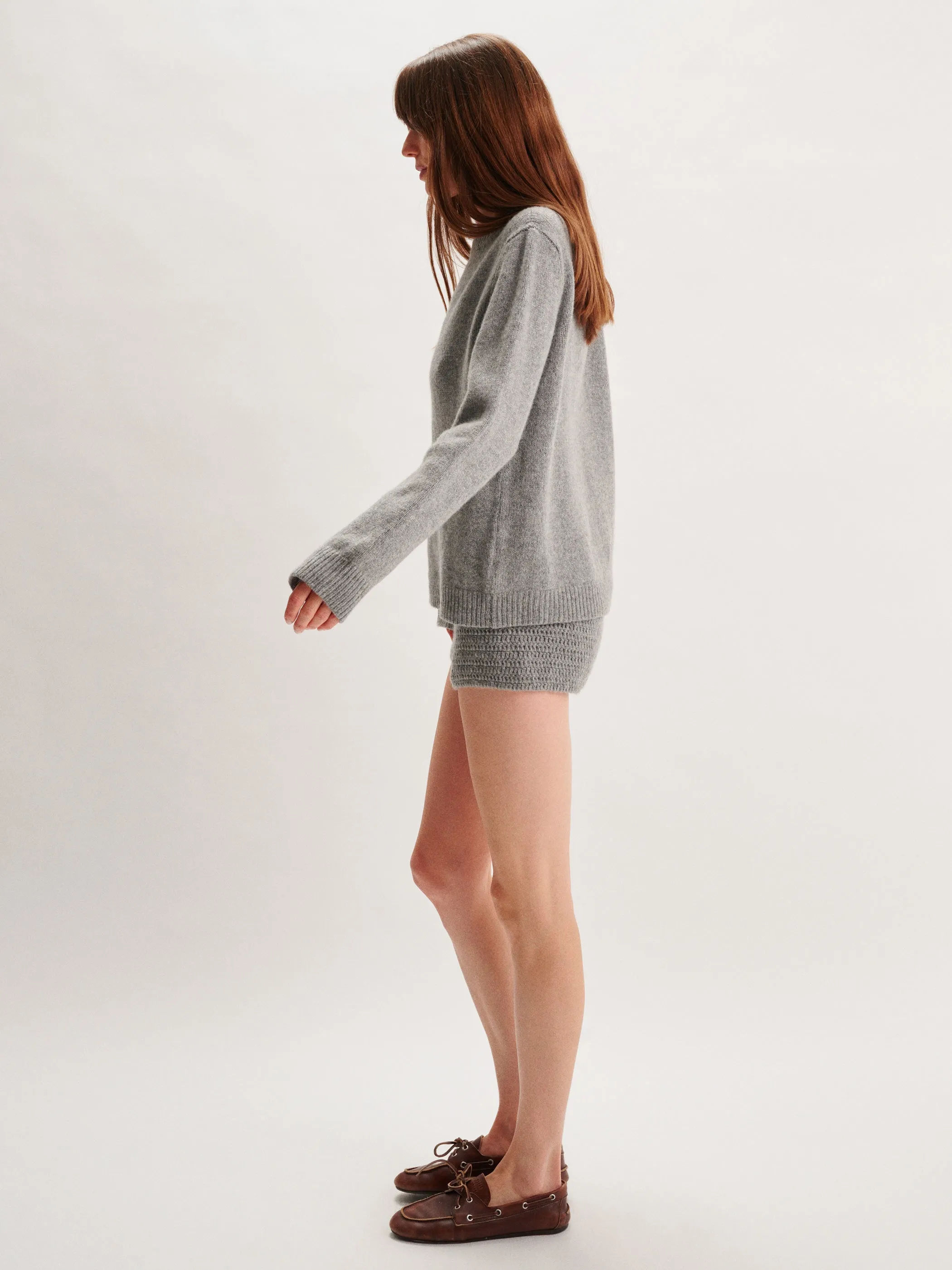 The Clio Shorts in Cashmere