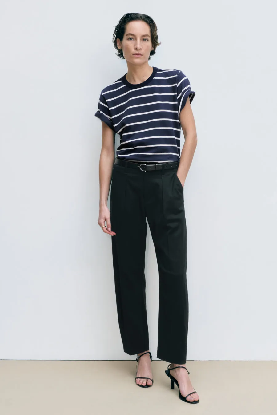 The Practice Tee in Dime Knit™