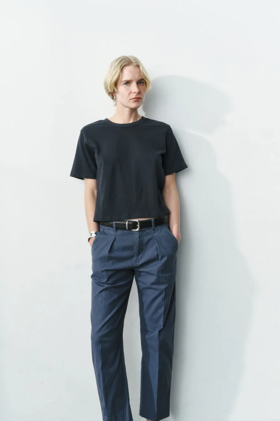 The Practice Tee in Dime Knit™