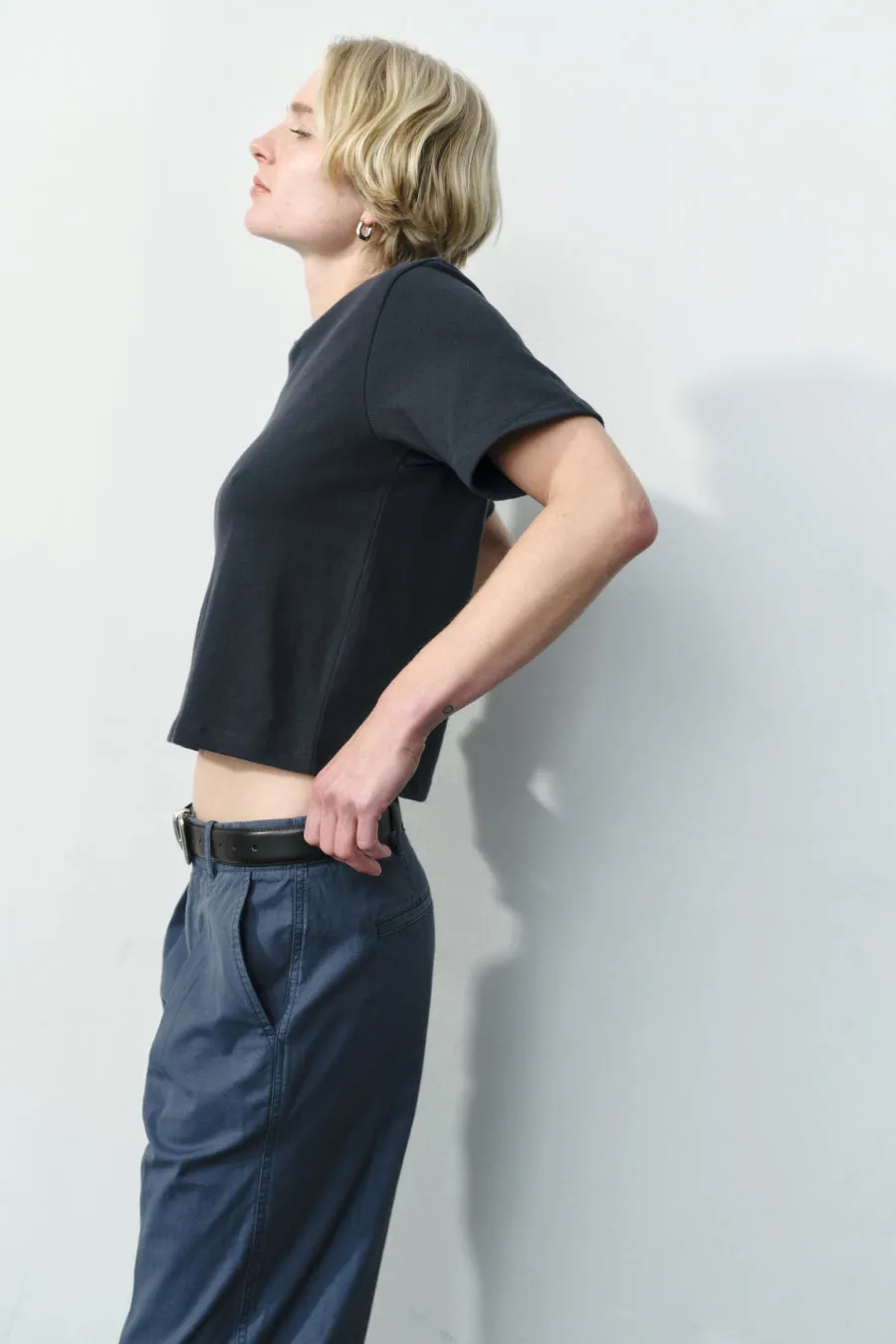The Practice Tee in Dime Knit™