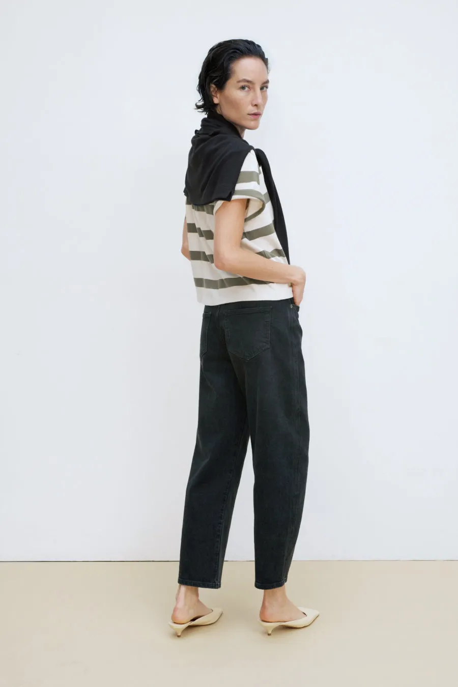 The Practice Tee in Dime Knit™