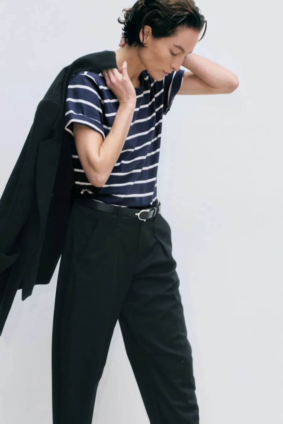 The Practice Tee in Dime Knit™