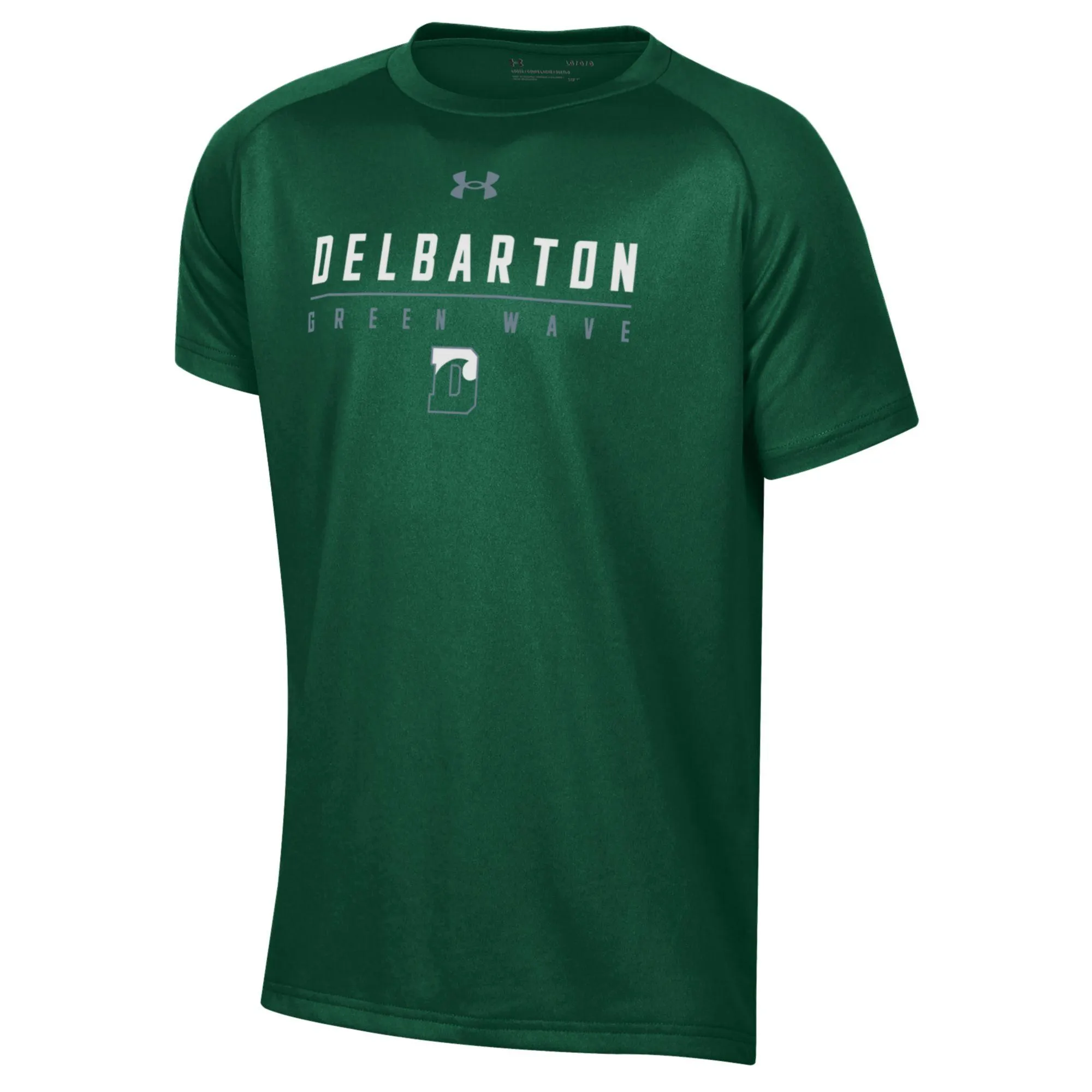 UA Youth Tech S/S Tee - Forest Green