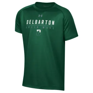 UA Youth Tech S/S Tee - Forest Green