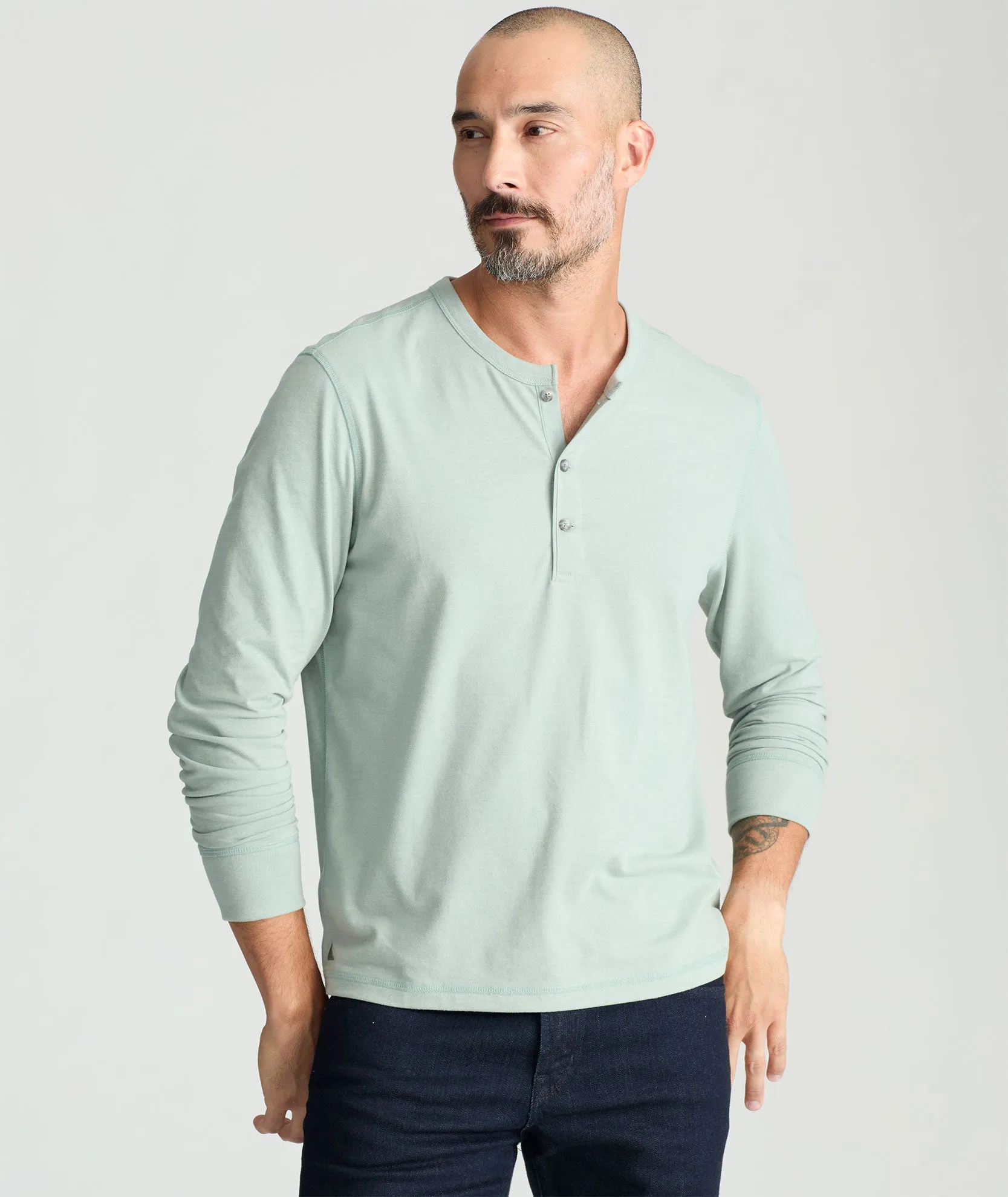 Ultrasoft Long-Sleeve Henley