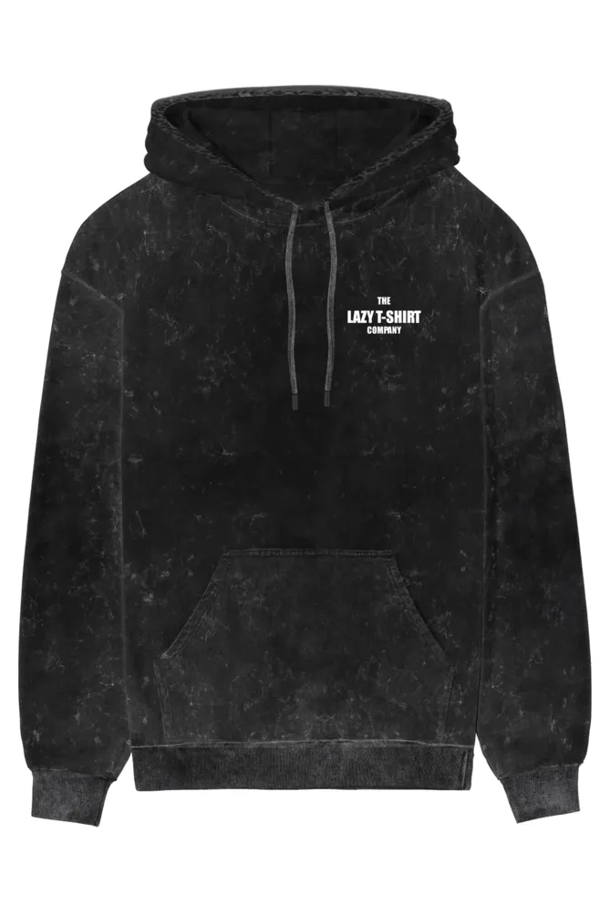 Unisex Acid-Wash Oversized Hoodie