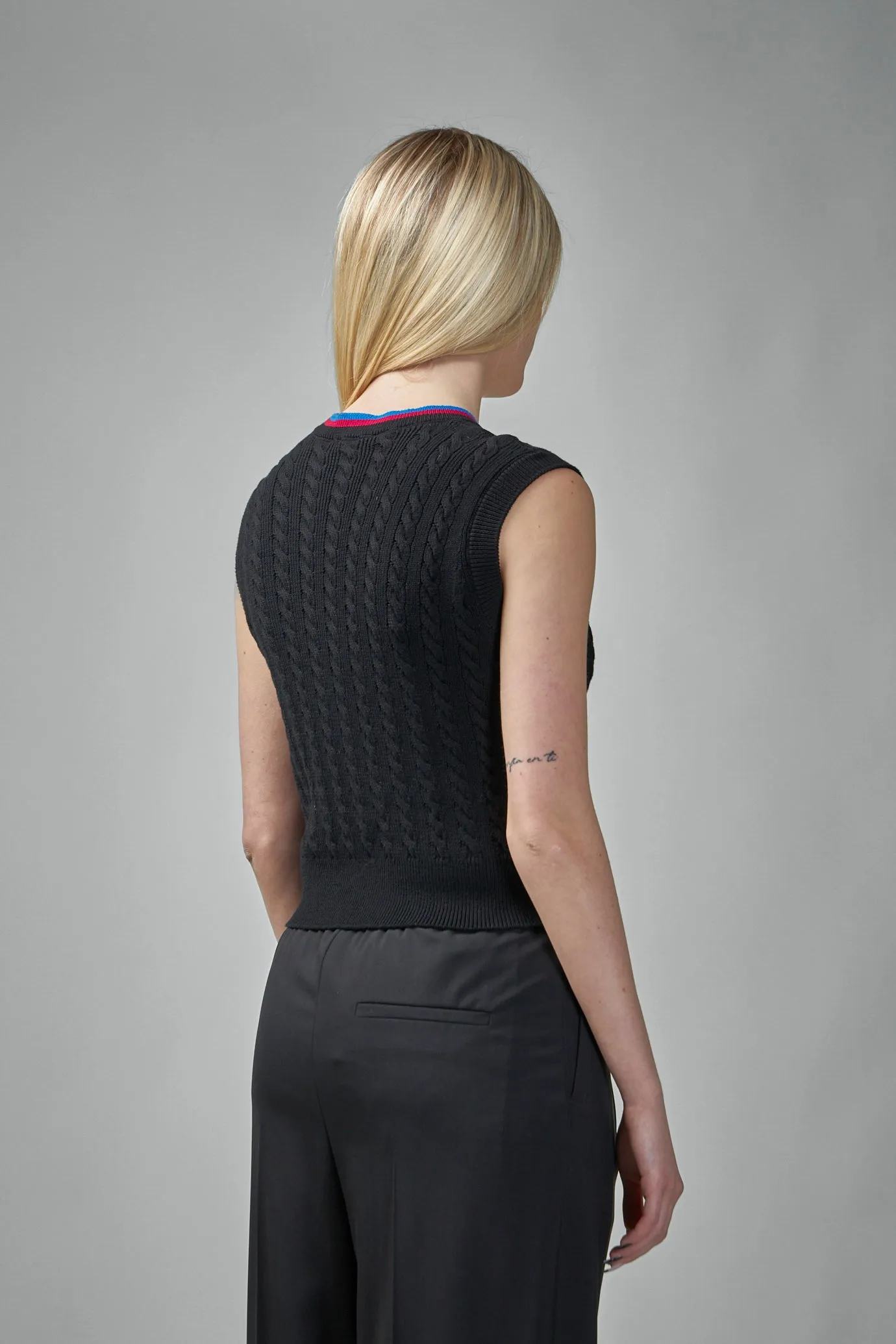 Vest in Cotton