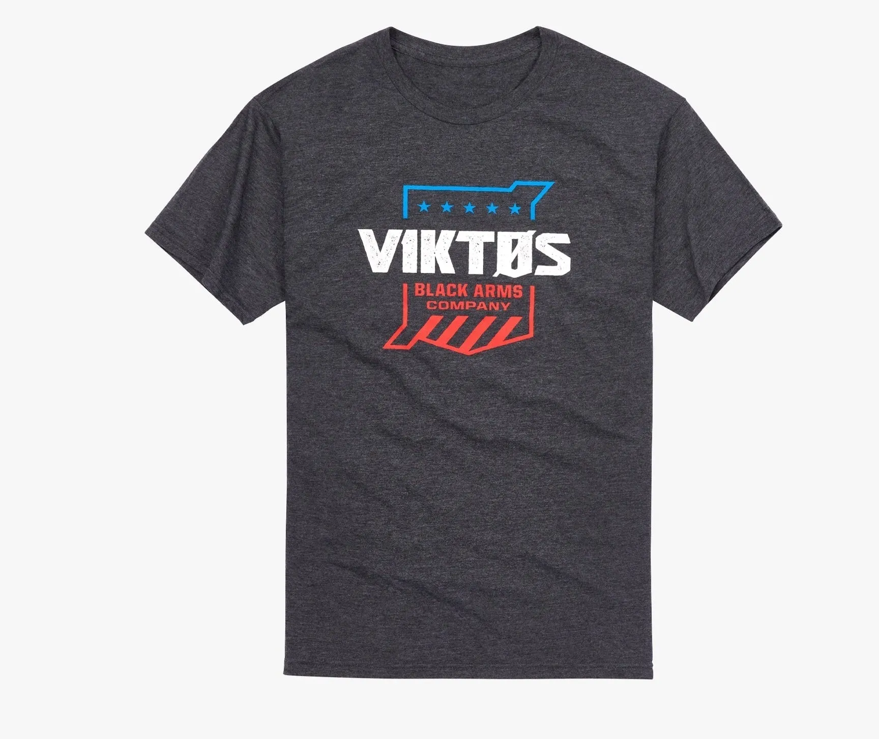 VIKTOS Brazen Shield Tee Charcoal Heather