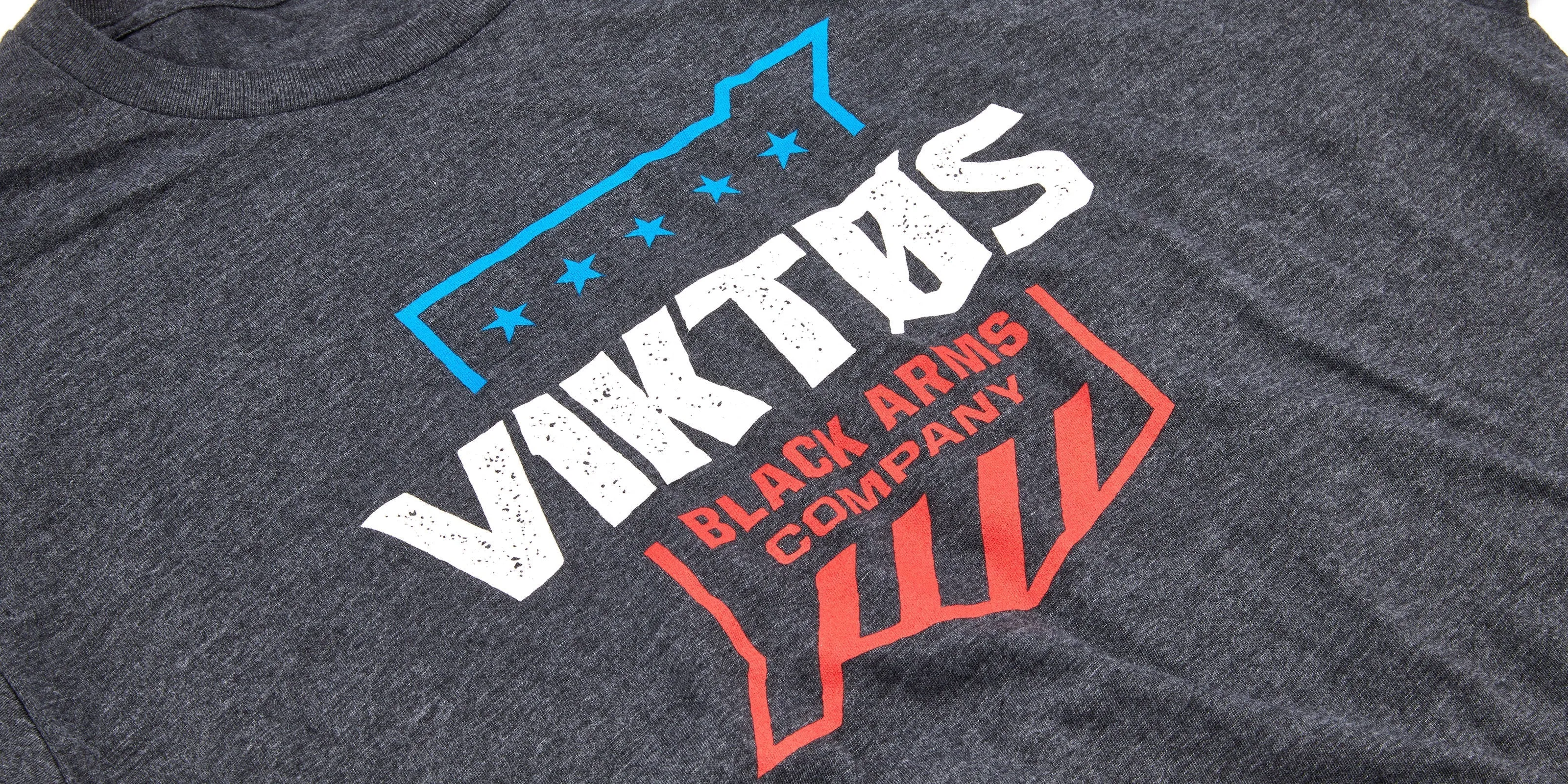 VIKTOS Brazen Shield Tee Charcoal Heather