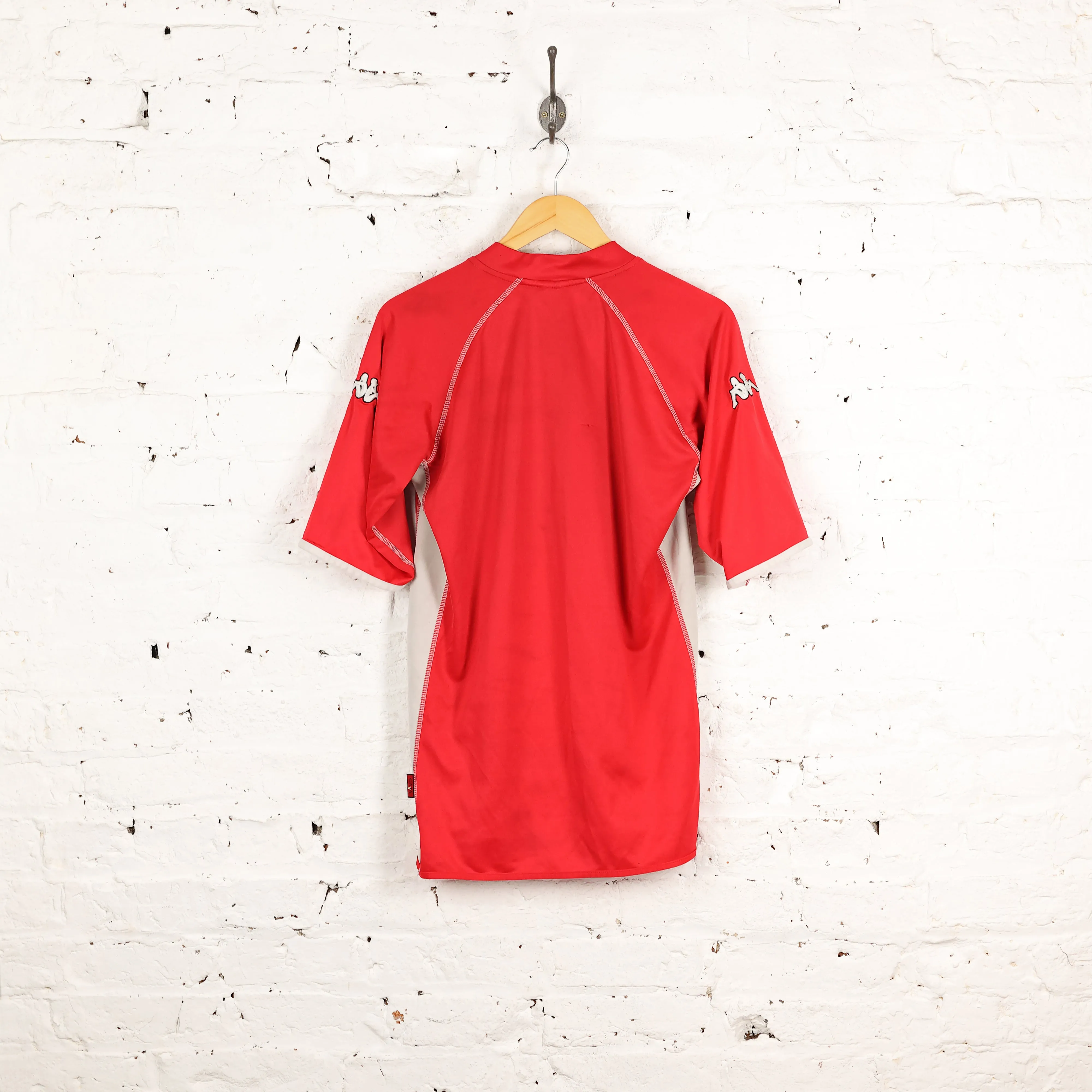 Wales 2002 Kappa Home Football Shirt - Red - XL