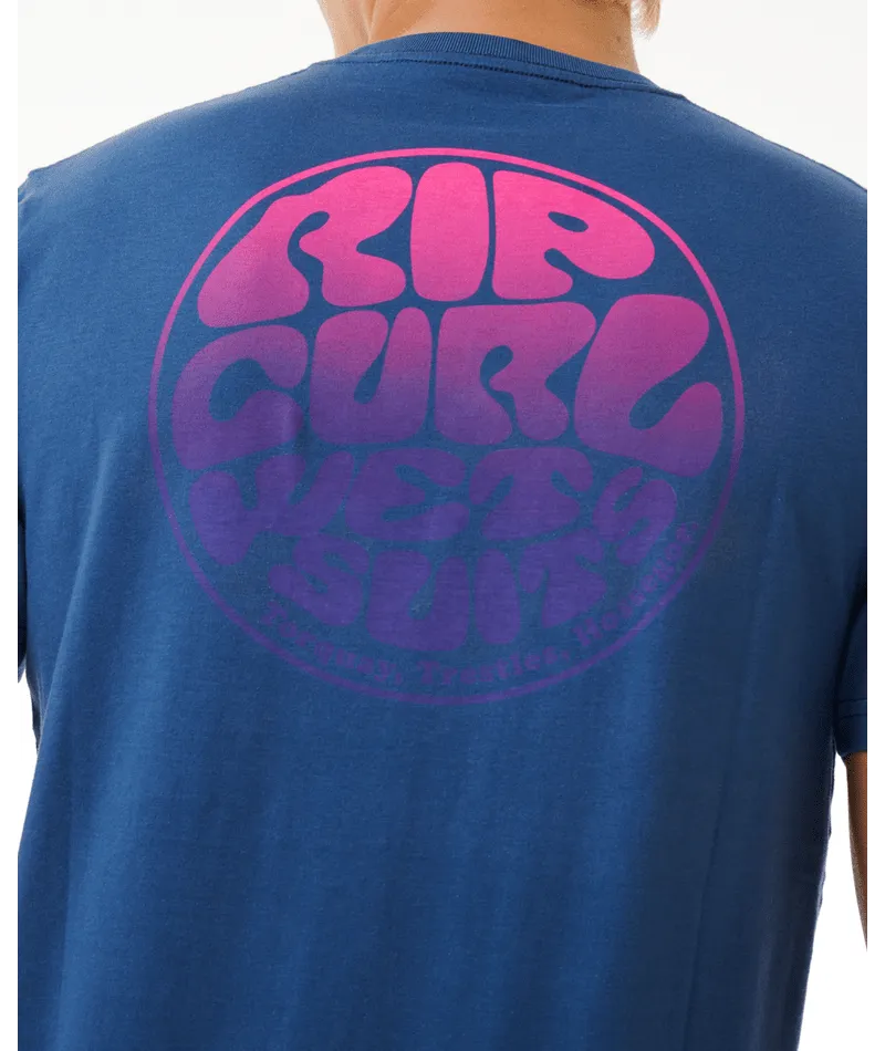 Wetsuit Icon Tee - Washed Navy