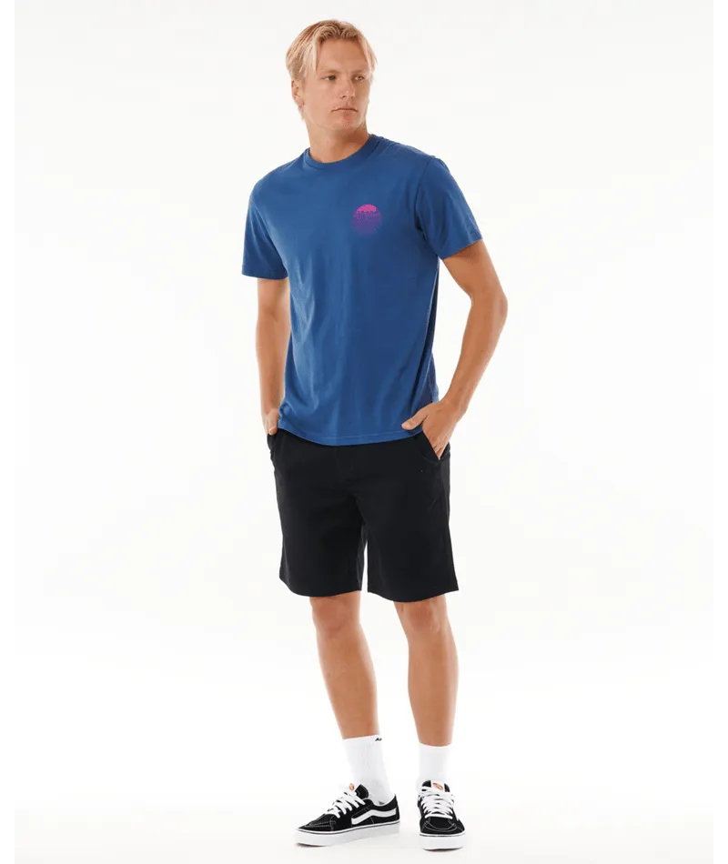 Wetsuit Icon Tee - Washed Navy