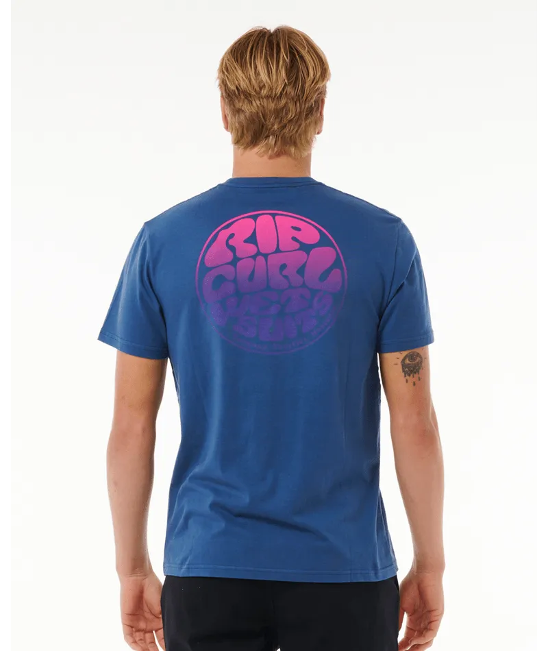 Wetsuit Icon Tee - Washed Navy