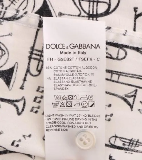 White JAZZ SICILIA Slim Shirt