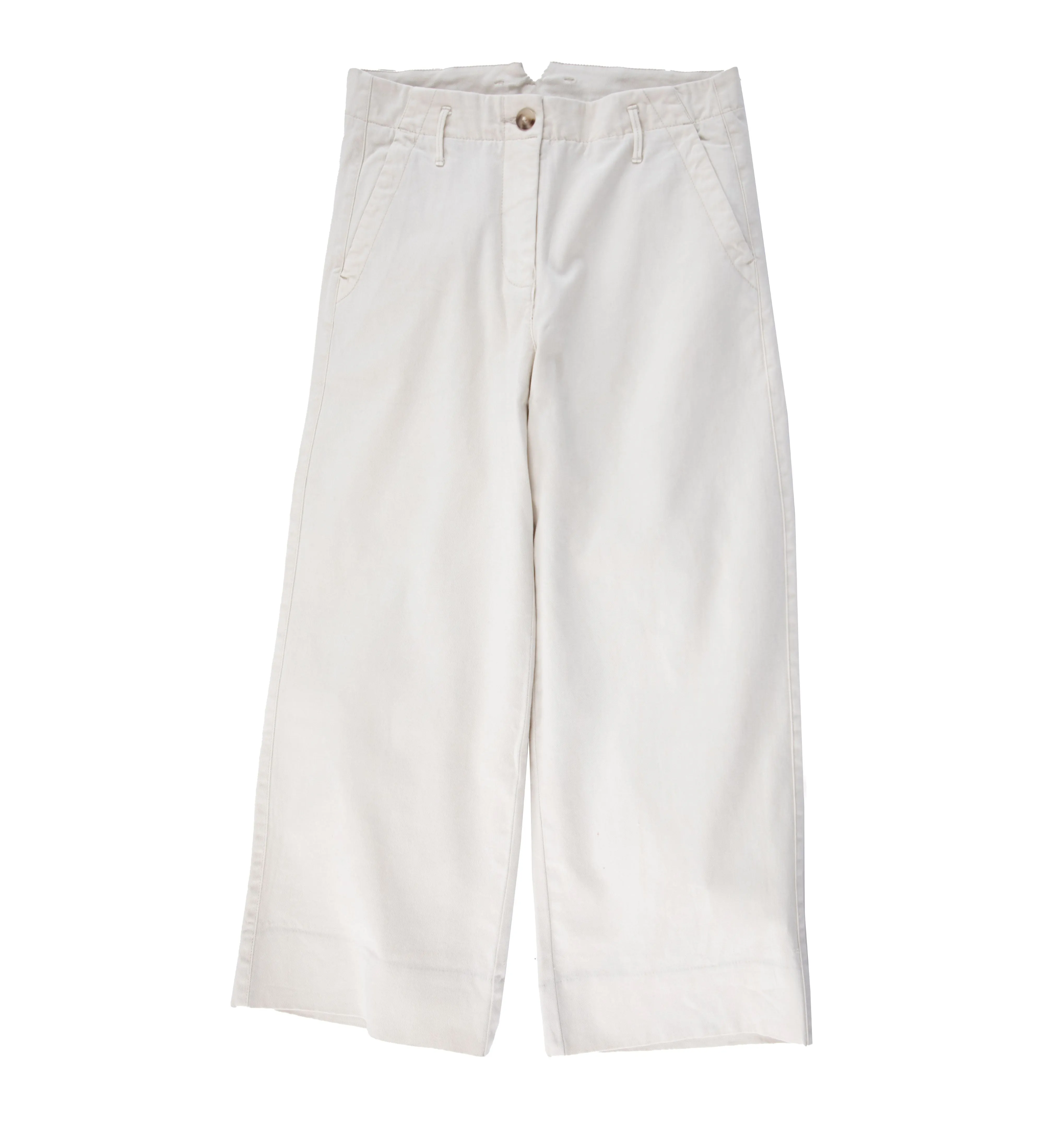 Wide Leg Stretch Chinos