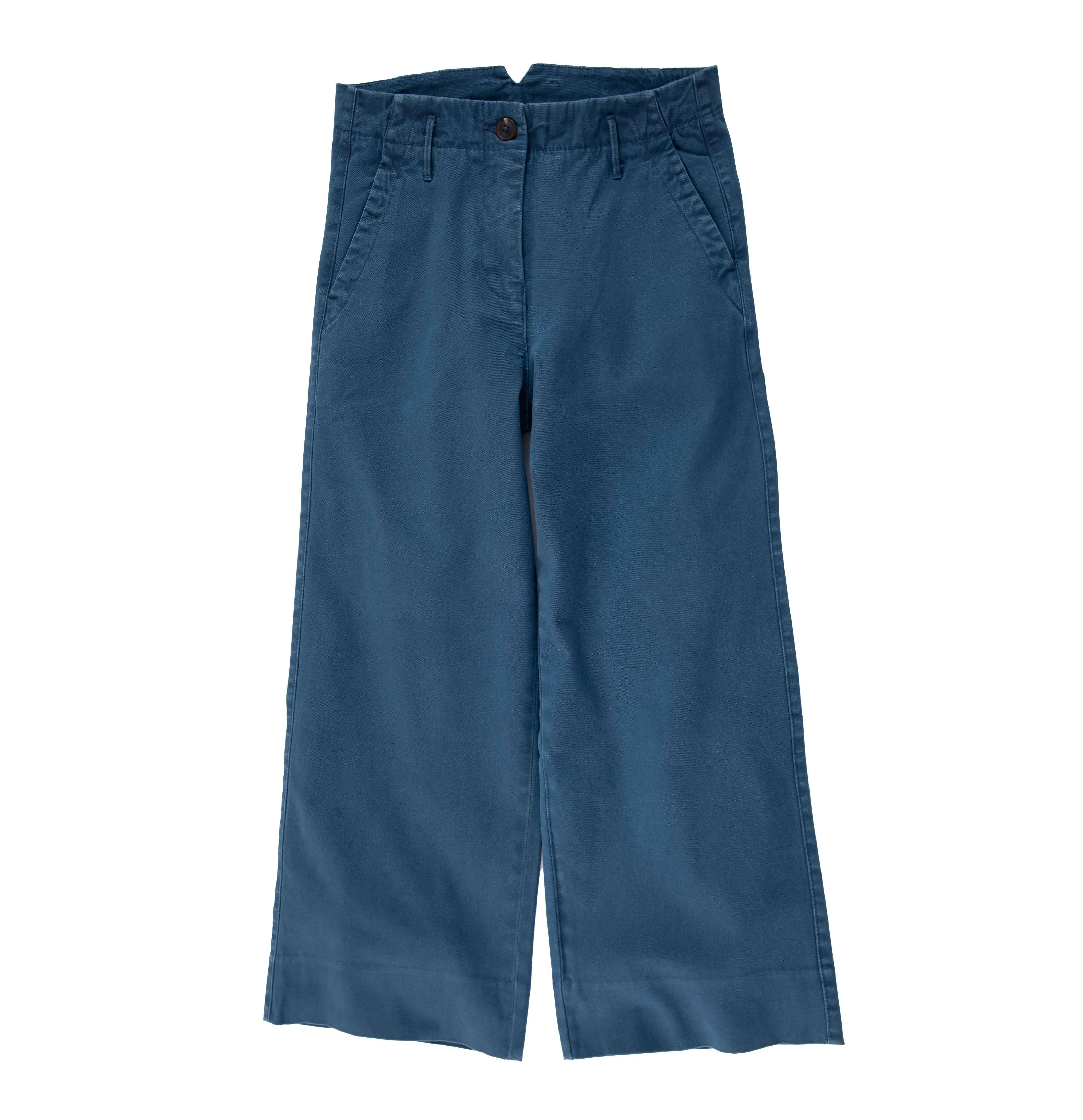 Wide Leg Stretch Chinos
