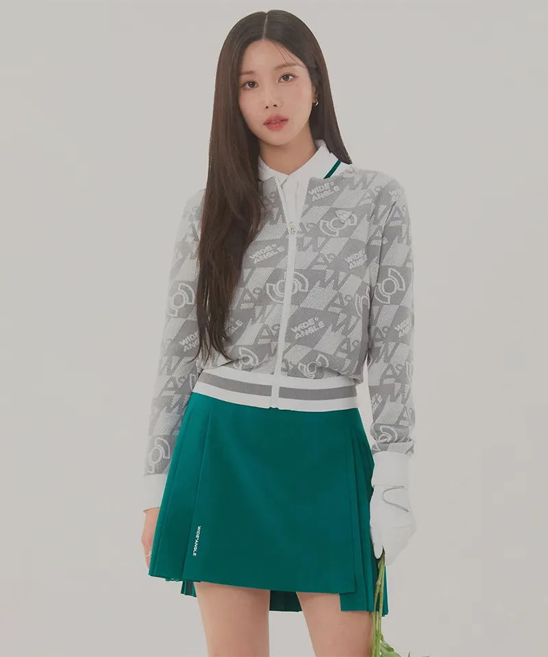 WideAngle: CO Full-length Jacquard Pullover Sweater L -2  colors