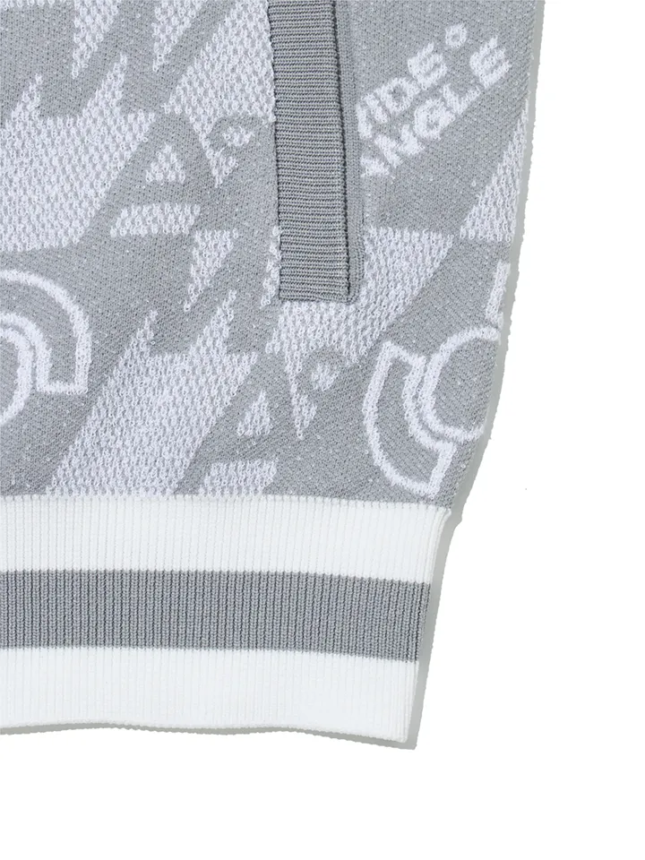 WideAngle: CO Full-length Jacquard Pullover Sweater L -2  colors