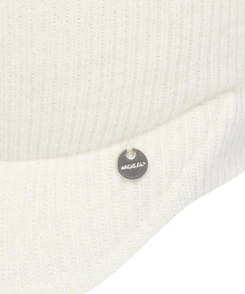 WideAngle: Co Knit Beanie Winter Cap L - Off-White