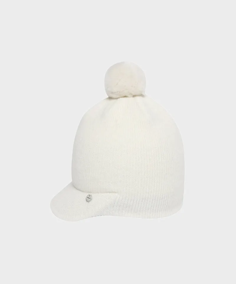 WideAngle: Co Knit Beanie Winter Cap L - Off-White