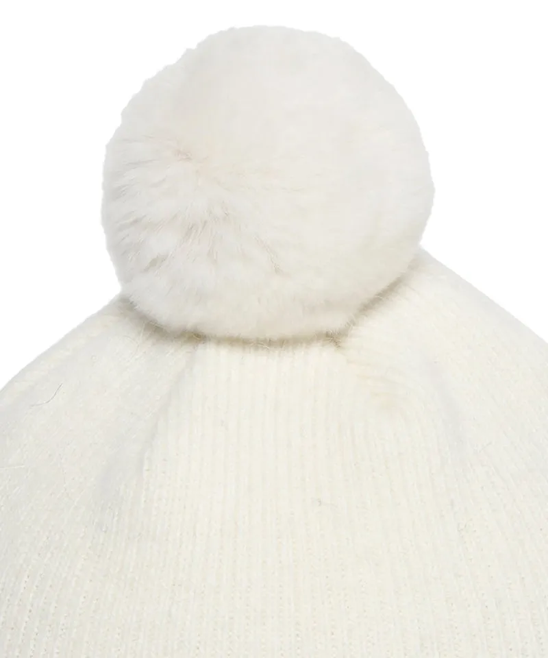 WideAngle: Co Knit Beanie Winter Cap L - Off-White