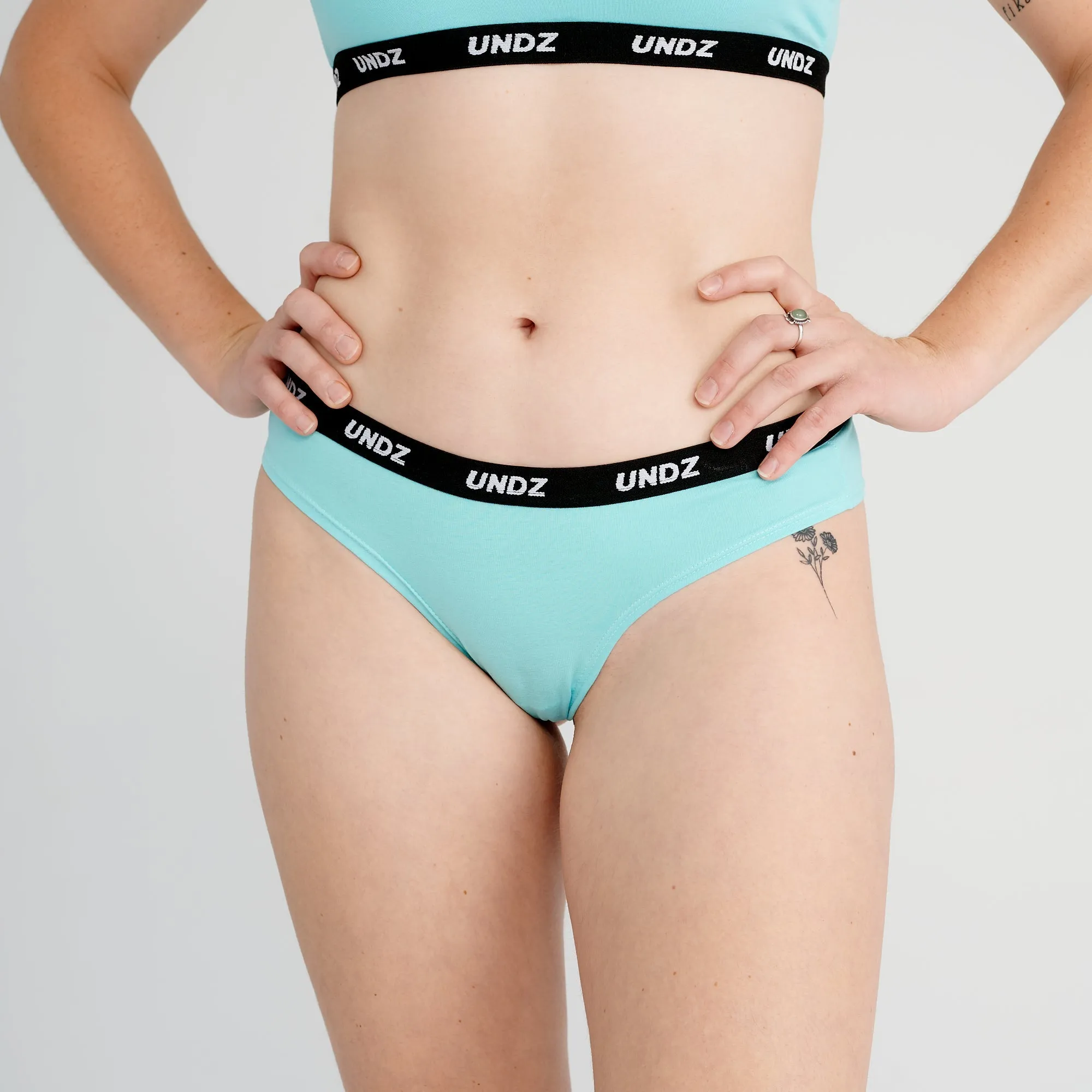 WOMEN CHEEKY COTTON  BLUE