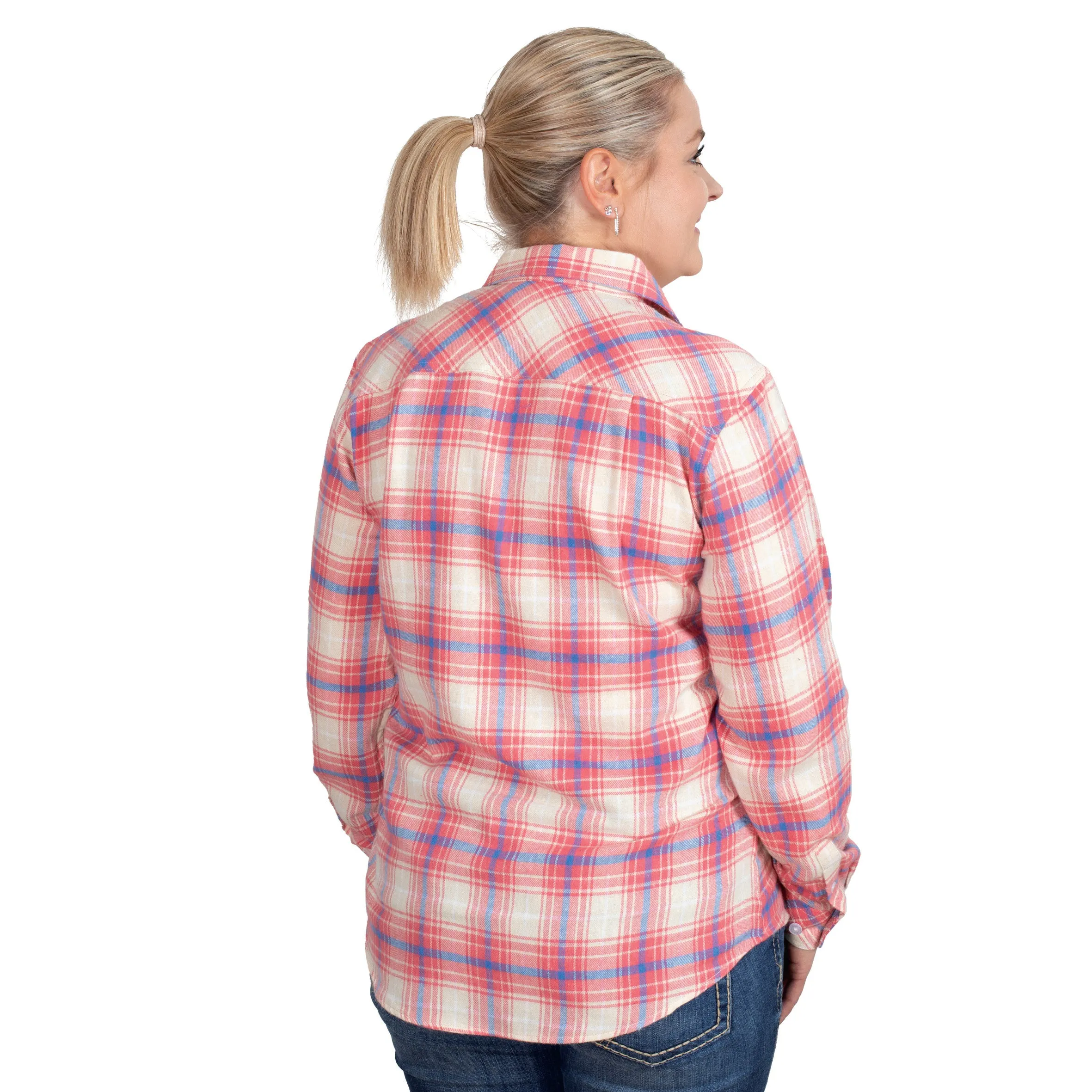 Women's - Jahna Flannel - 1/2 Button
