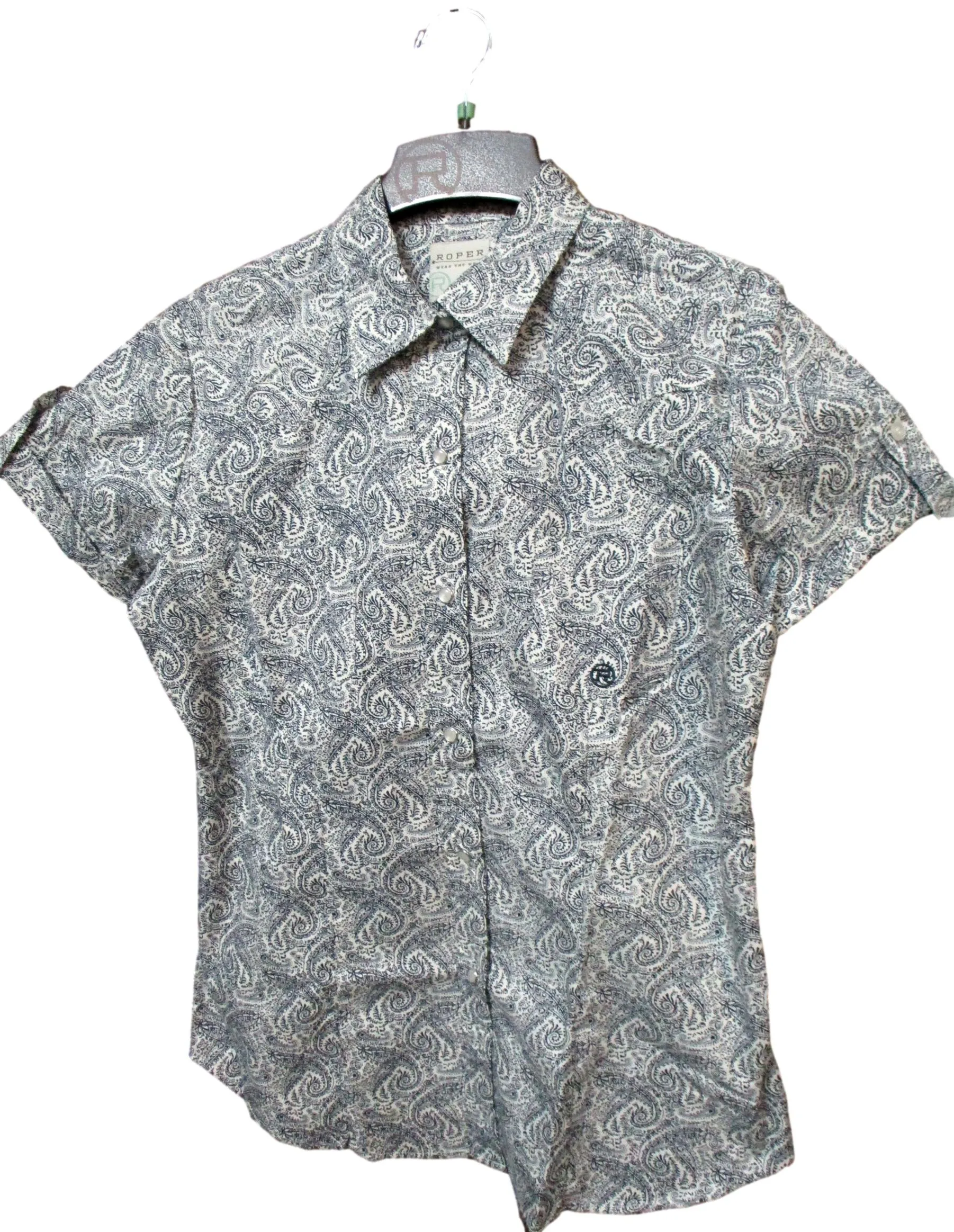 Women's Roper Paisley Short Sleeve Shirt