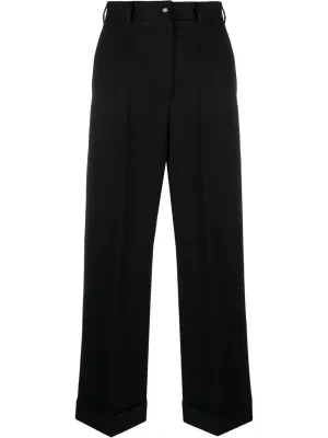 Wool blend culottes