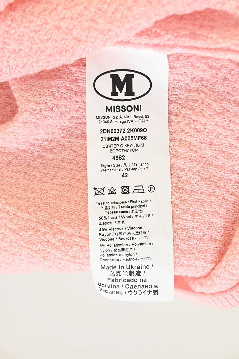 [WW32104] Missoni | Knitwear