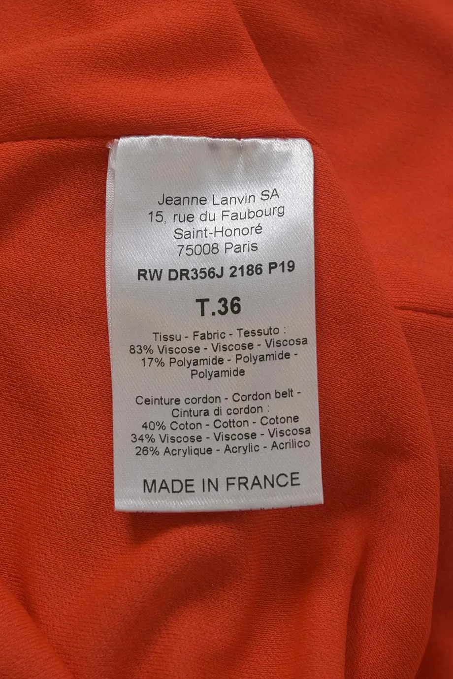[WW36617] Lanvin | Midi Dress