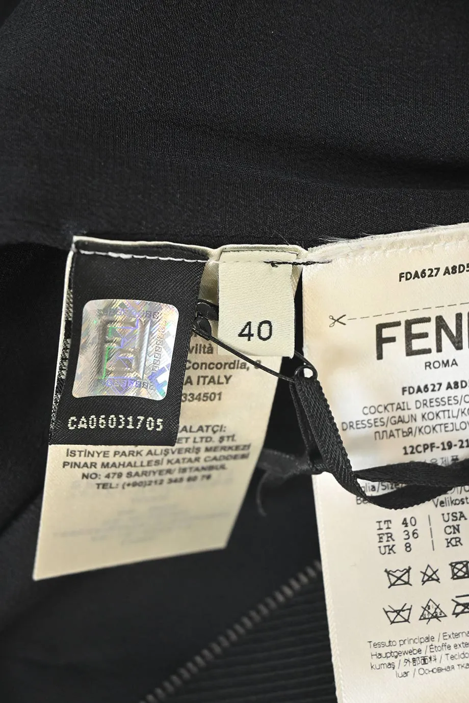 [WW39891] Fendi | Midi Dress