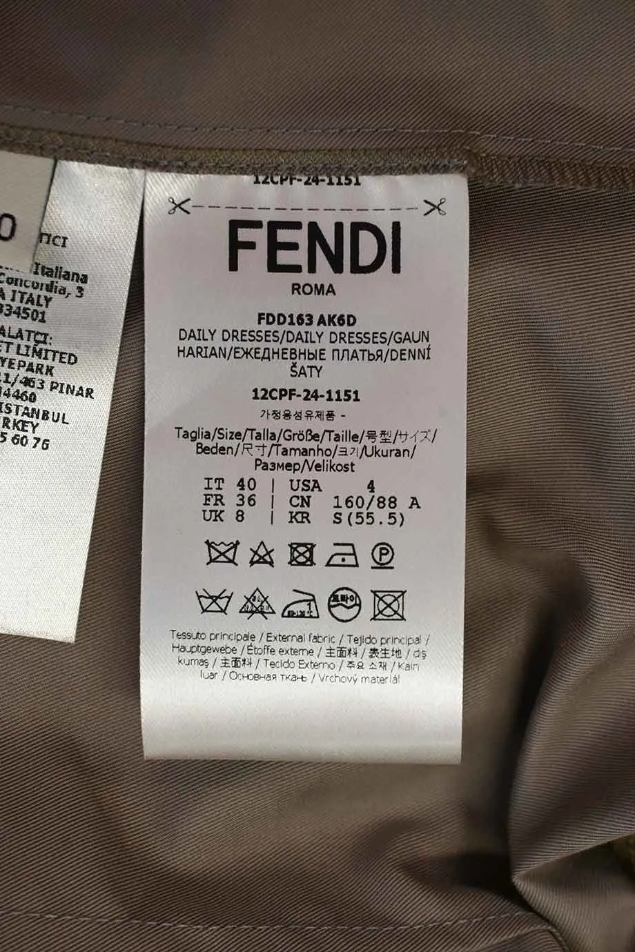 [WW45843] Fendi | Midi Dress