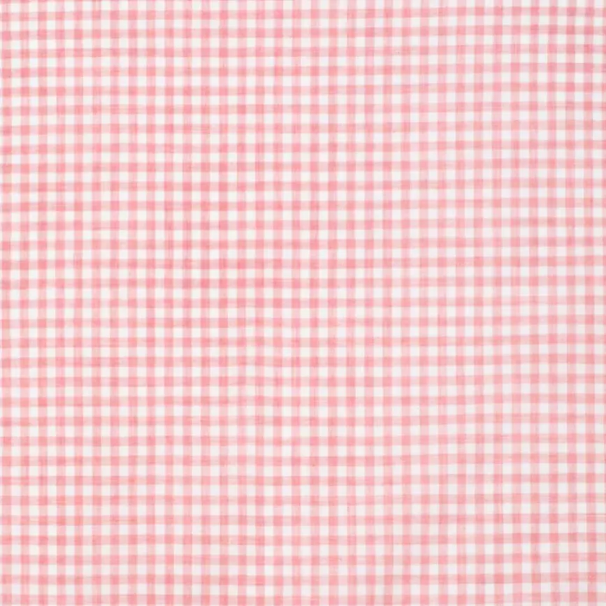 WWLS2478 Just Country Women's Abbey Frills Long Sleeve Full Button Print Work Shirt - Pink Flamingo Check
