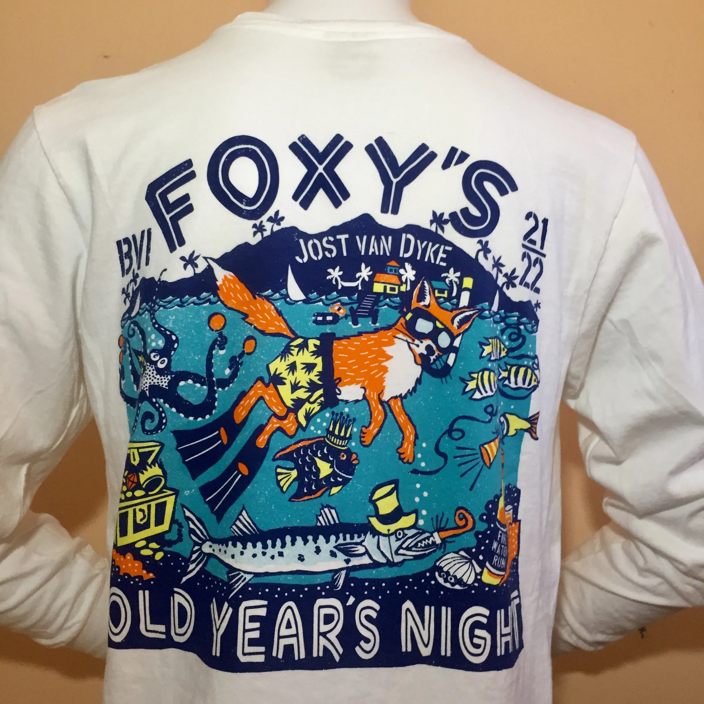 xFoxy's Old Year's Night '21-'22 Event Tee- Long Sleeve