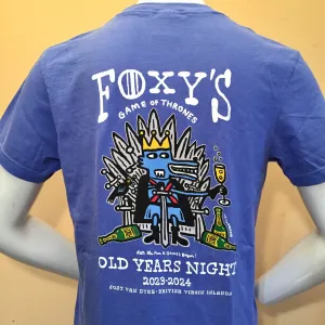 xFoxy's Old Year's Night 23-24 'Game of Thrones' Short Sleeve Tee