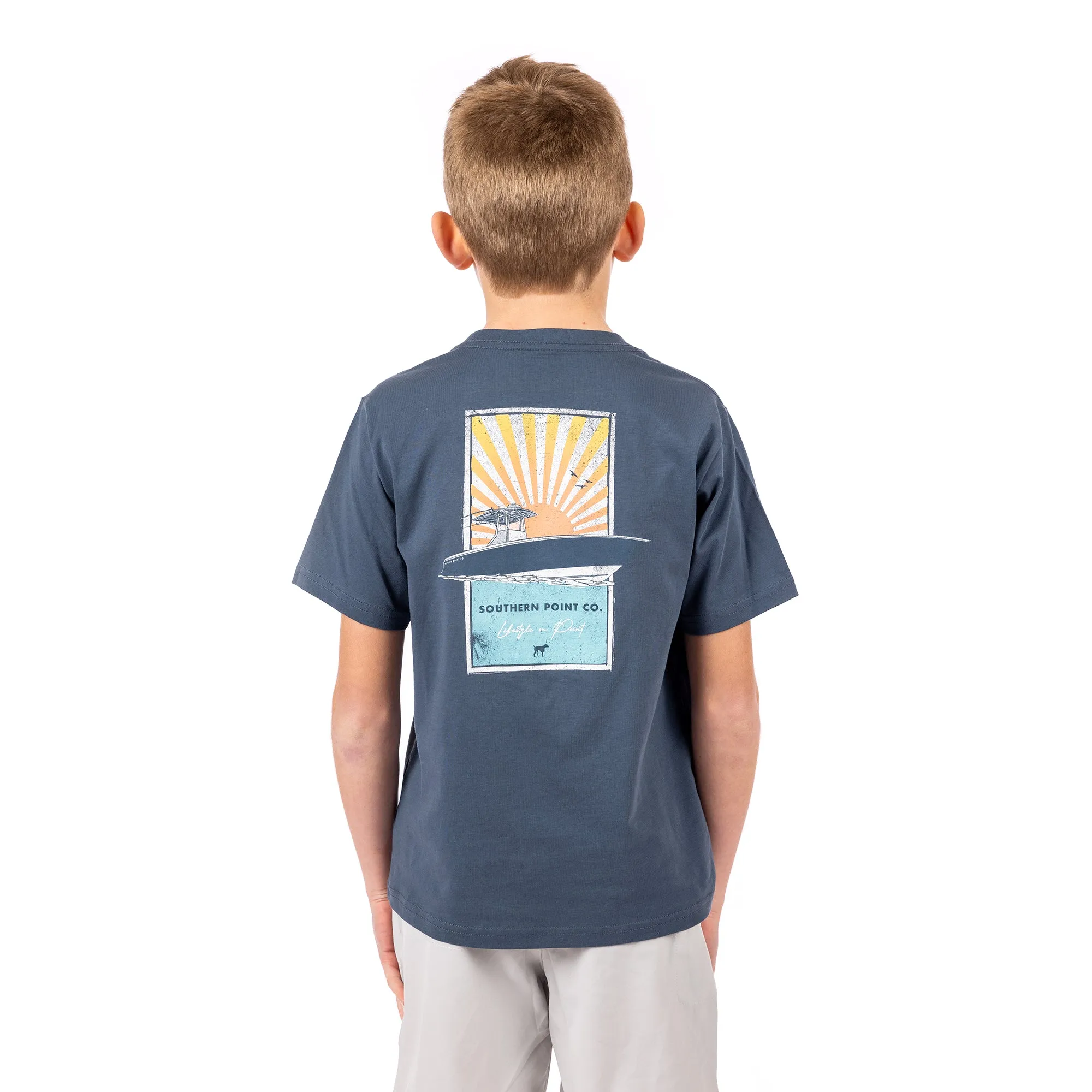 Youth Boat Adventure SHORT SLEEVE TEE FINAL SALE