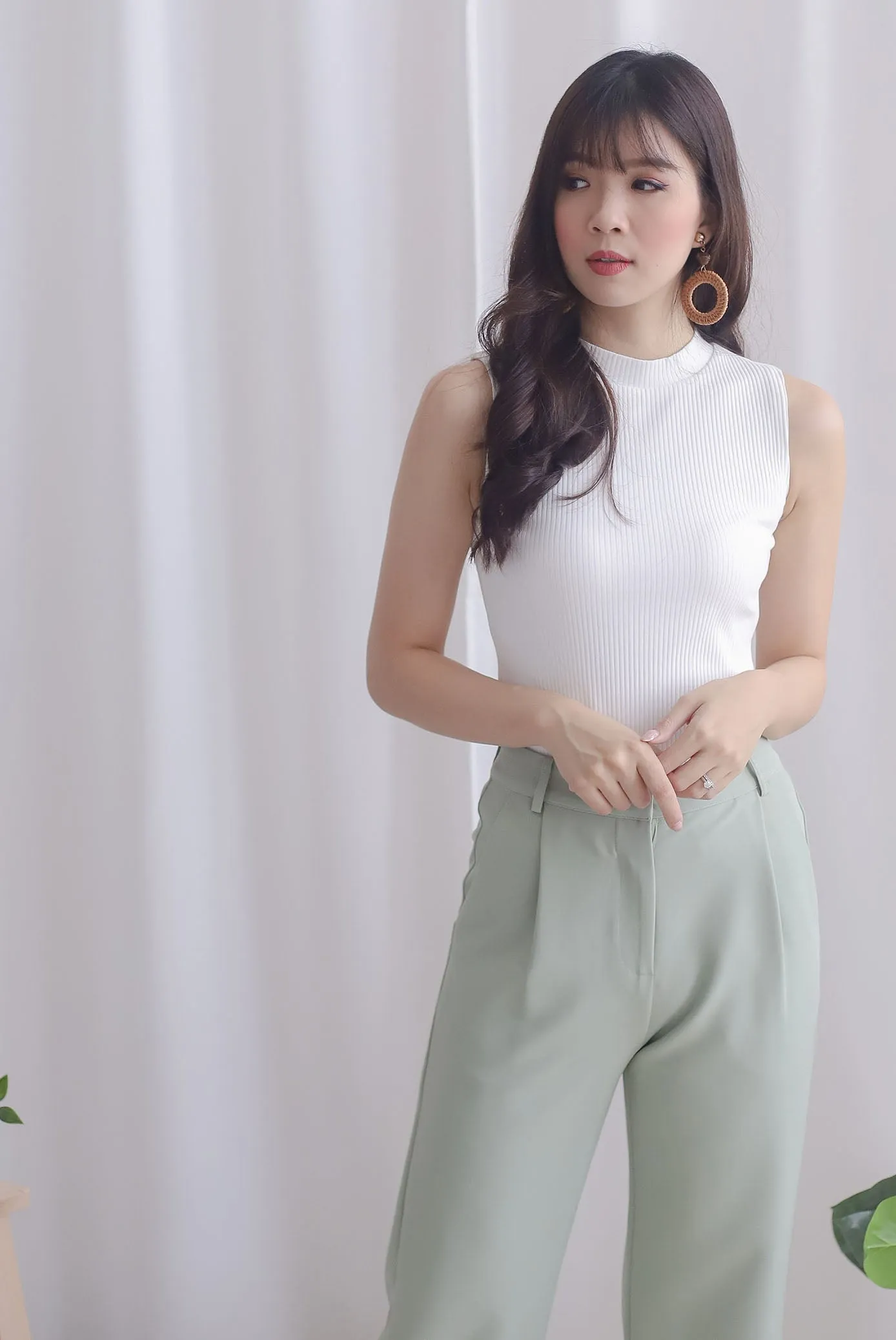 Zelda Culottes In Sage